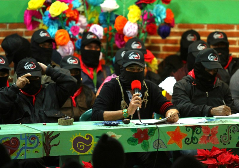 EZLN. El subcomandante Moisés participó en el Encuentro de Redes de Apoyo al Consejo Indígena de Gobierno (CIG), celebrado esta semana en el Caracol de Morelia. (Cuartoscuro)