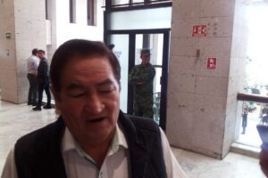Comisionado en Veracruz del Partido del Trabajo (PT), Vicente Aguilar Aguilar