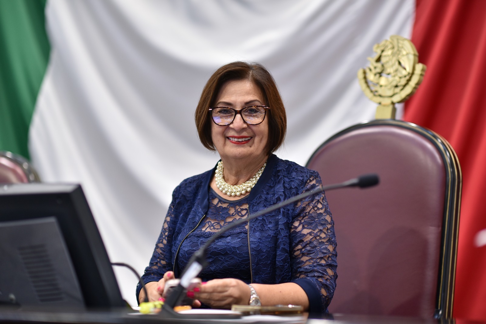 Margarita Corro Mendoza diputada presidenta del Congreso local de Veracruz