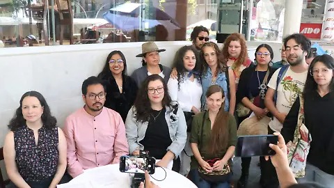 Representantes de la comunidad artística y cultural del Estado de Veracruz